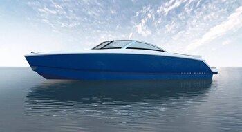 2025 Four Winns H1 OB Denim Blue