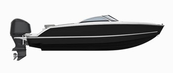 2025 Four Winns H1 Jet Black