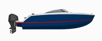 2025 Four Winns H6 Liquid Blue