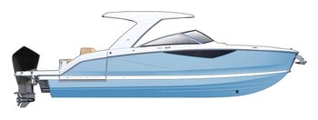 2025 Four Winns H2 OB Liquid Blue