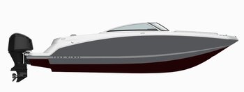 2025 Four Winns H1 OB Elevate Phantom Grey/Jet Black