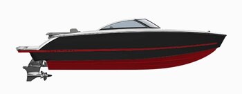 2025 Four Winns H2 Jet Black