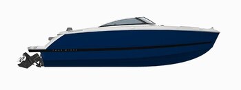 2025 Four Winns H6 Classic Navy