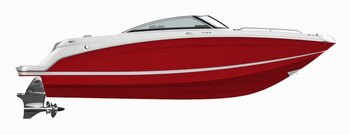 2025 Four Winns HD5 Crimson Red