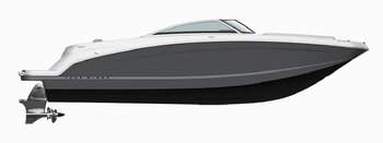 2025 Four Winns HD8 Phantom Grey