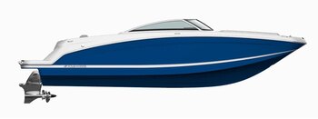 2025 Four Winns HD8 Surf Pearl Gray