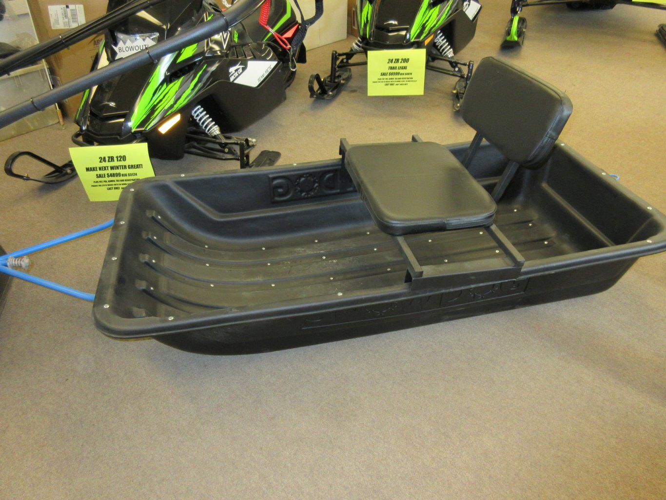 Snowdog Sport B13R, the ice fisherman's friend!