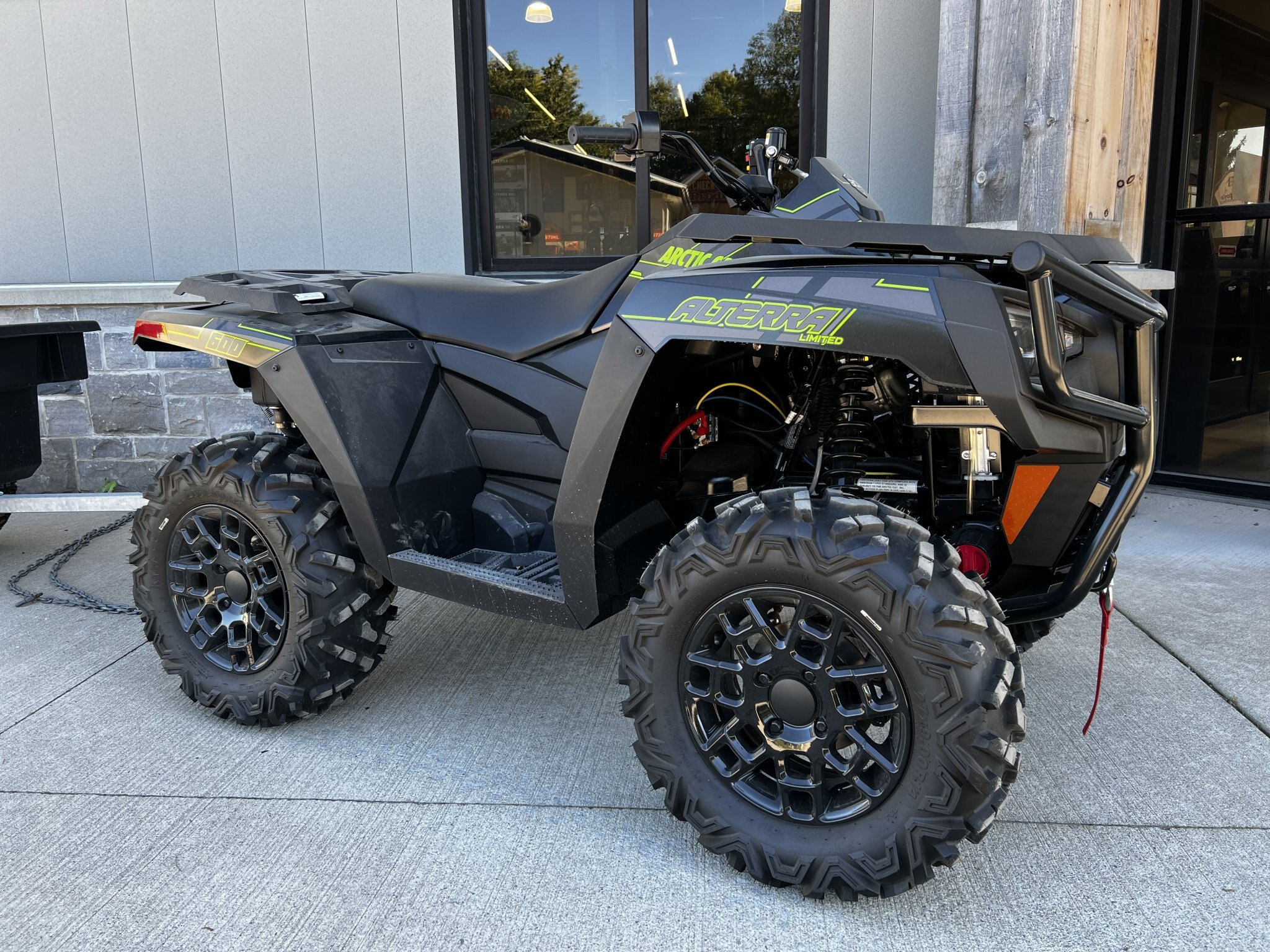 2026 ARCTIC CAT ALTERRA 600 LTD EPS BLACK MAGIC DEMO GREEN TAG SALE