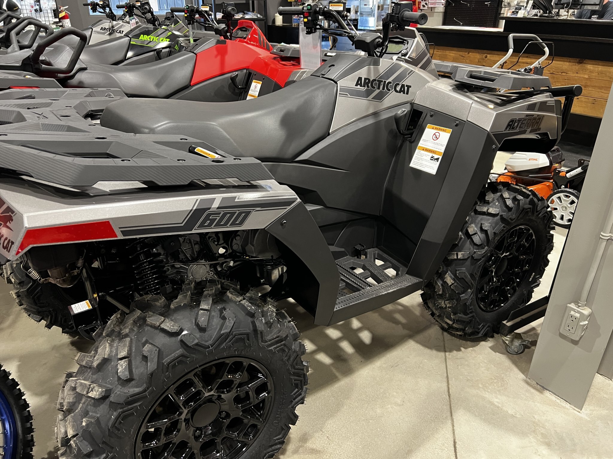2026 ARCTIC CAT ALTERRA 600 LTD EPS TUNGSTEN GREEN TAG SALE