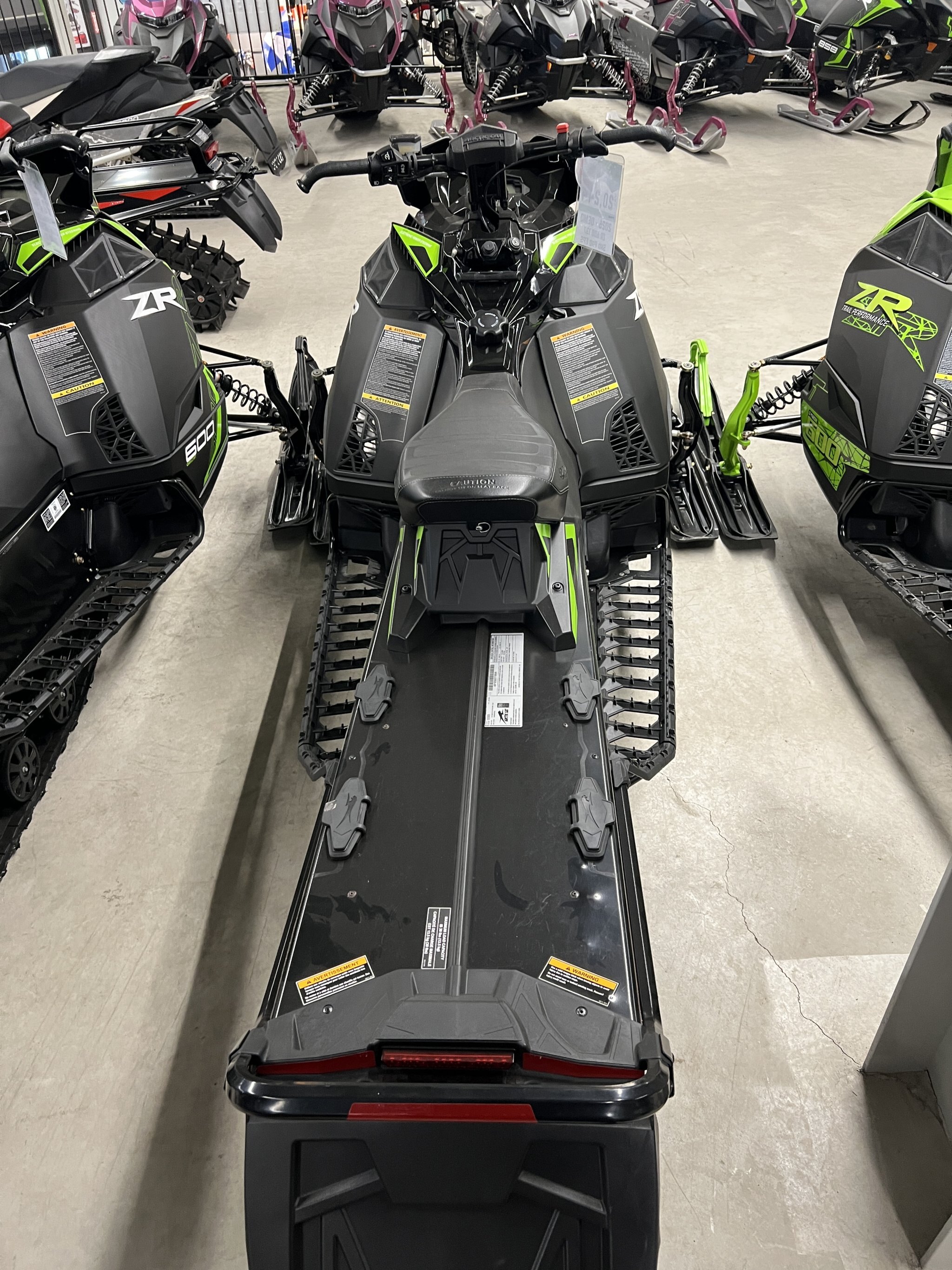 2026 ARCTIC CAT ZR 600 137 EPS GREEN EXCLUSIVE DEMO