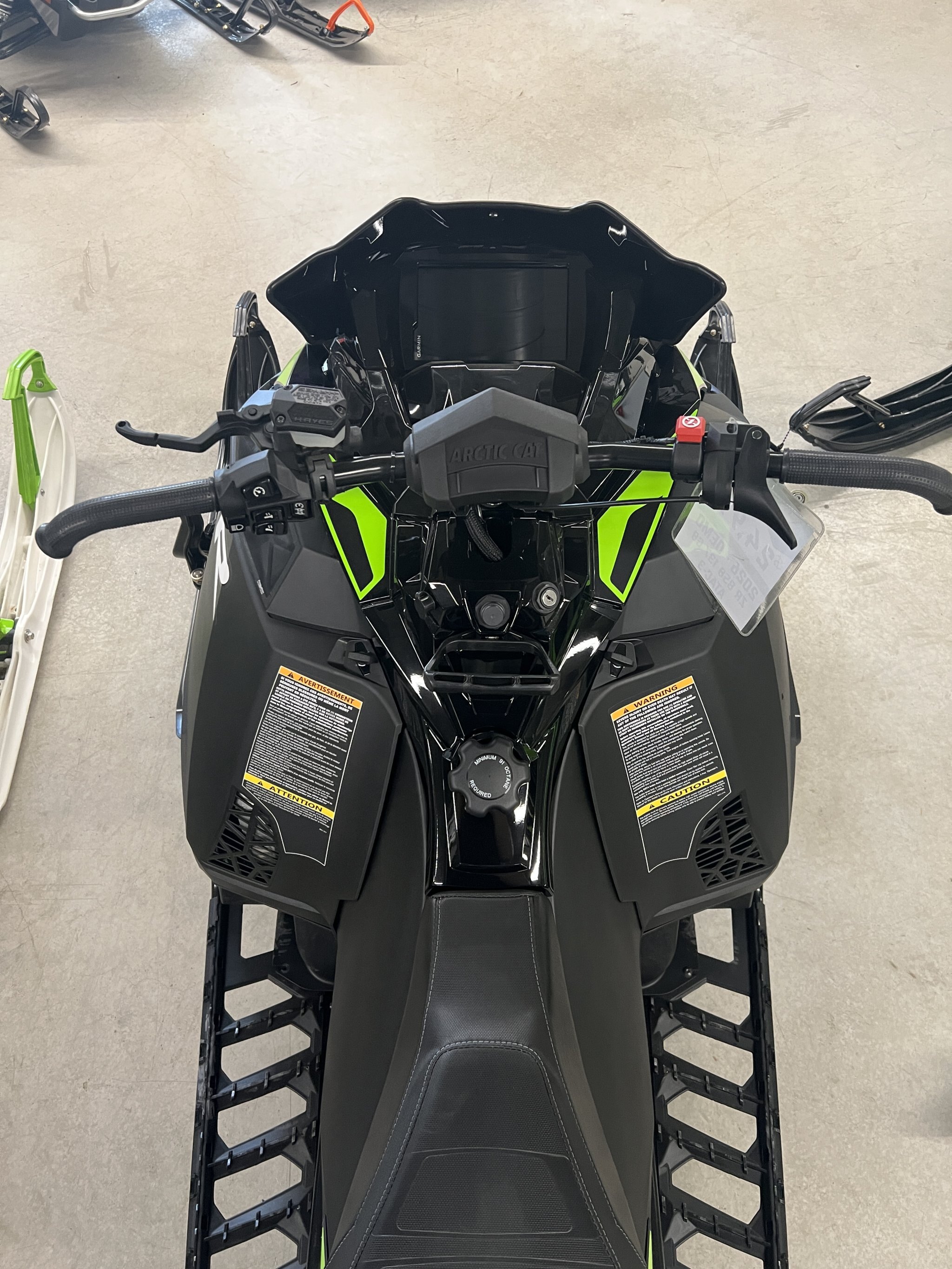 2026 ARCTIC CAT ZR 858 137 ATAC ES BLK/GRN EXCLUSIVE DEMO