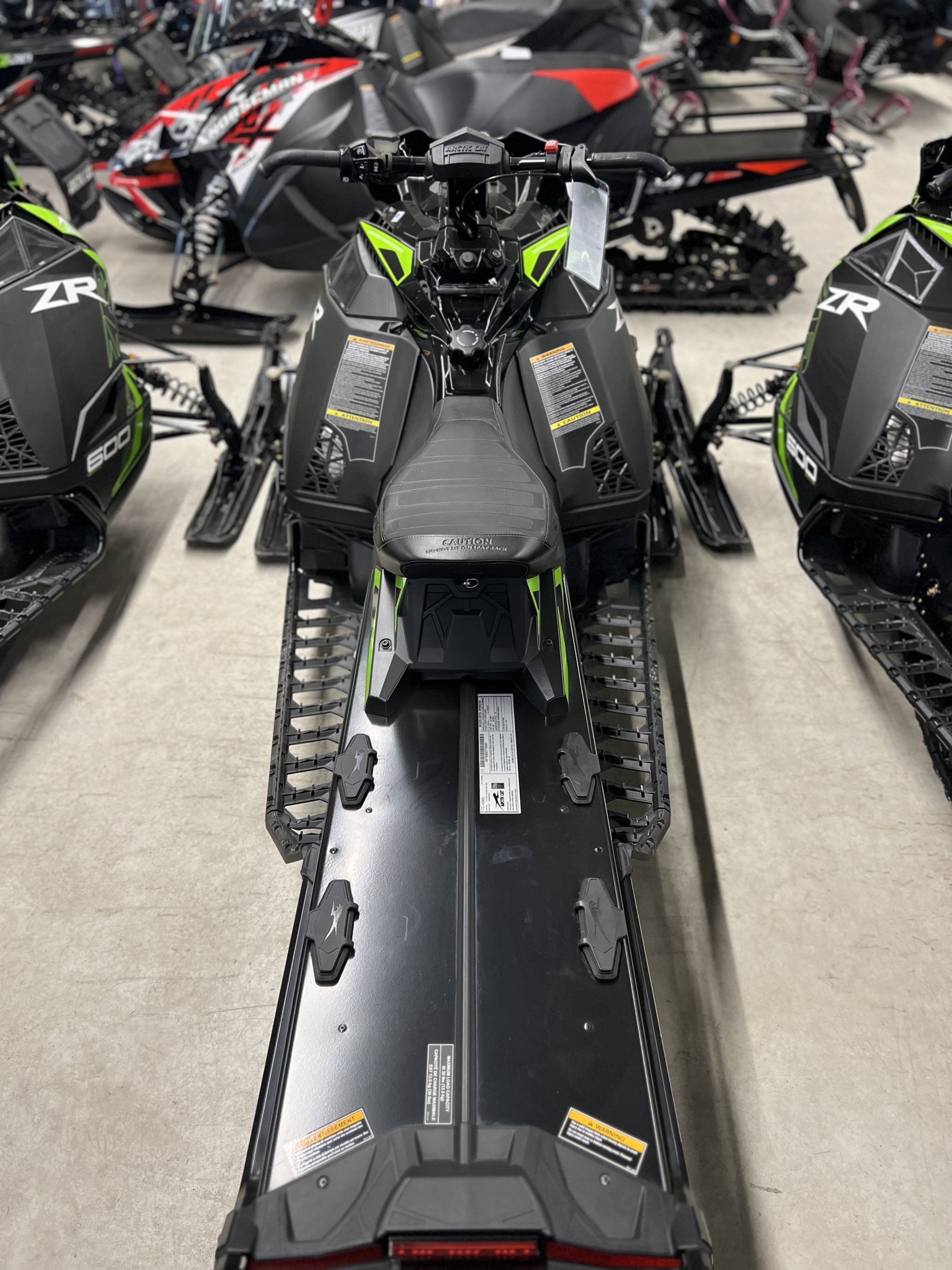 2026 ARCTIC CAT ZR 600 137 ES EPS GREEN EXCLUSIVE DEMO