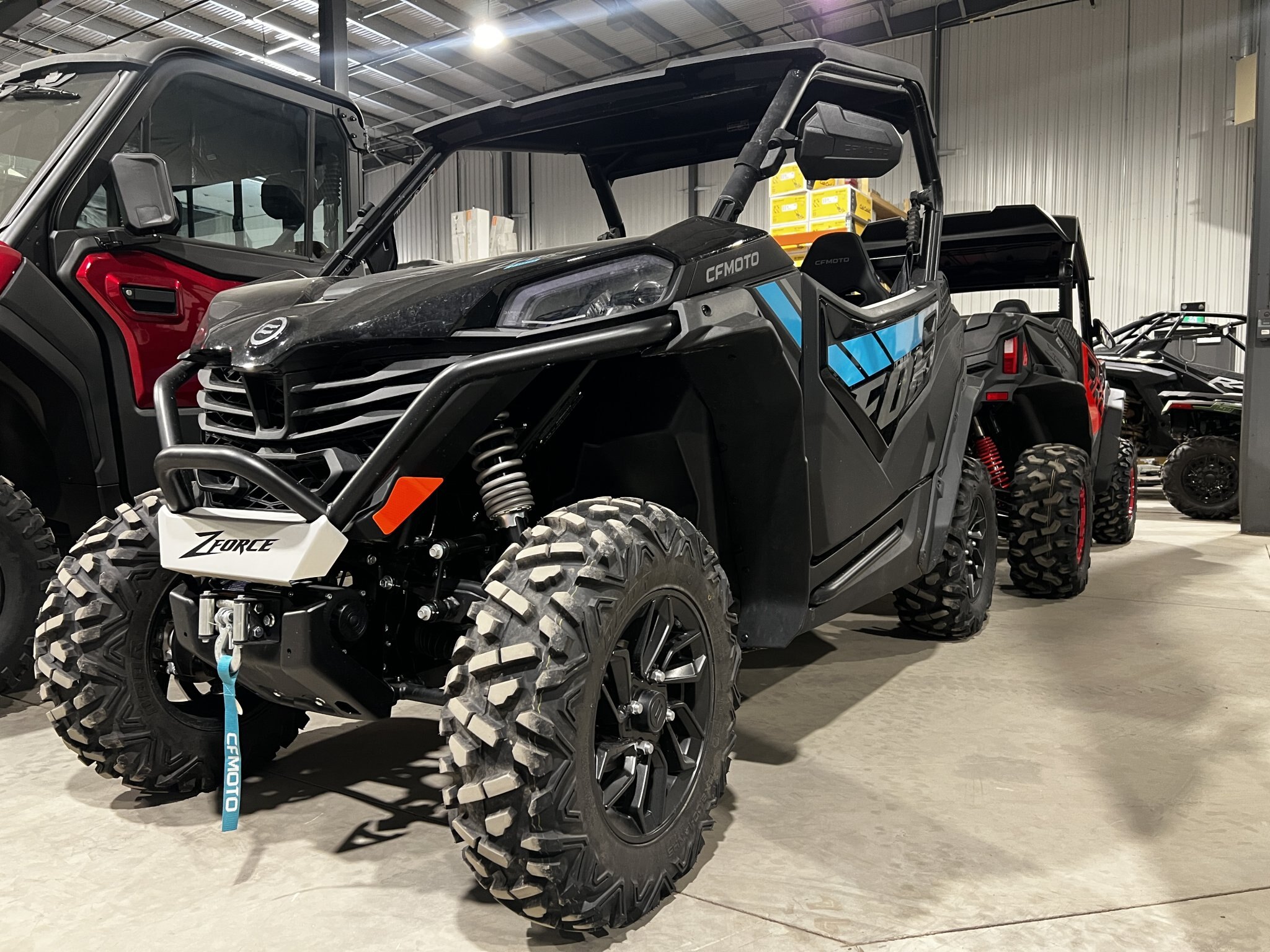 2026 CF MOTO ZFORCE 800 TRAIL NEBULA BLACK DEMO