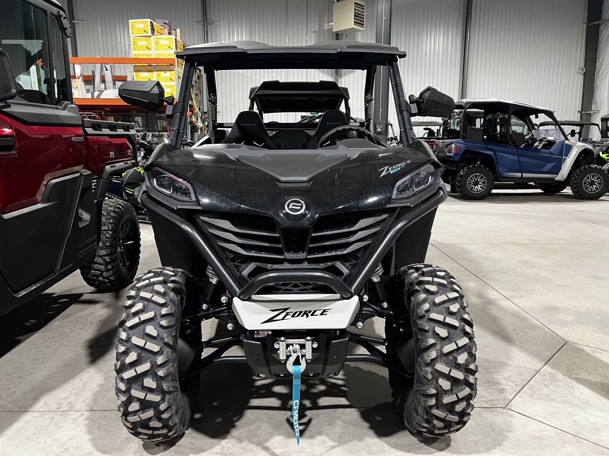 2026 CF MOTO ZFORCE 800 TRAIL NEBULA BLACK DEMO