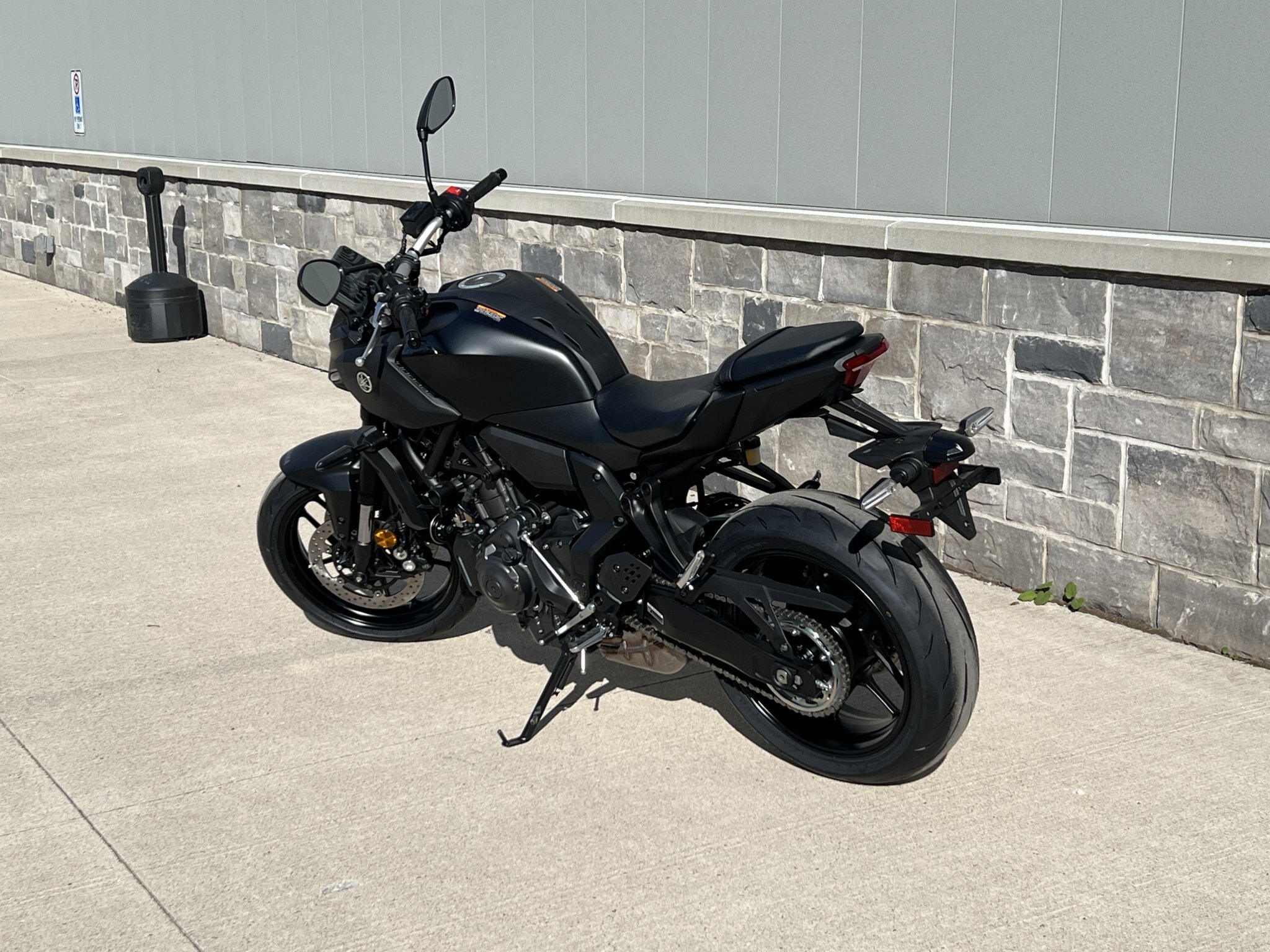2026 YAMAHA MT07 DEMO