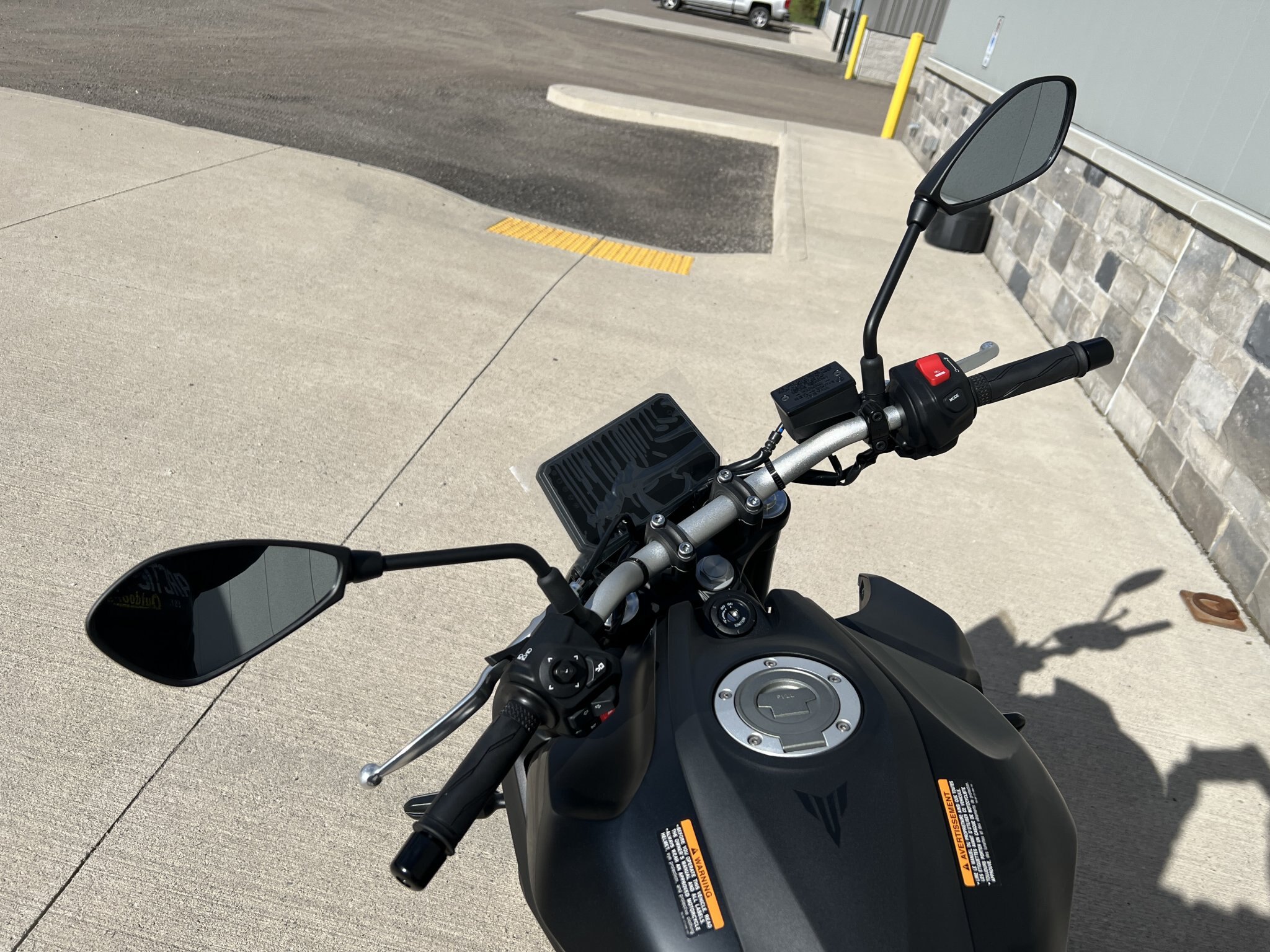 2026 YAMAHA MT07 DEMO
