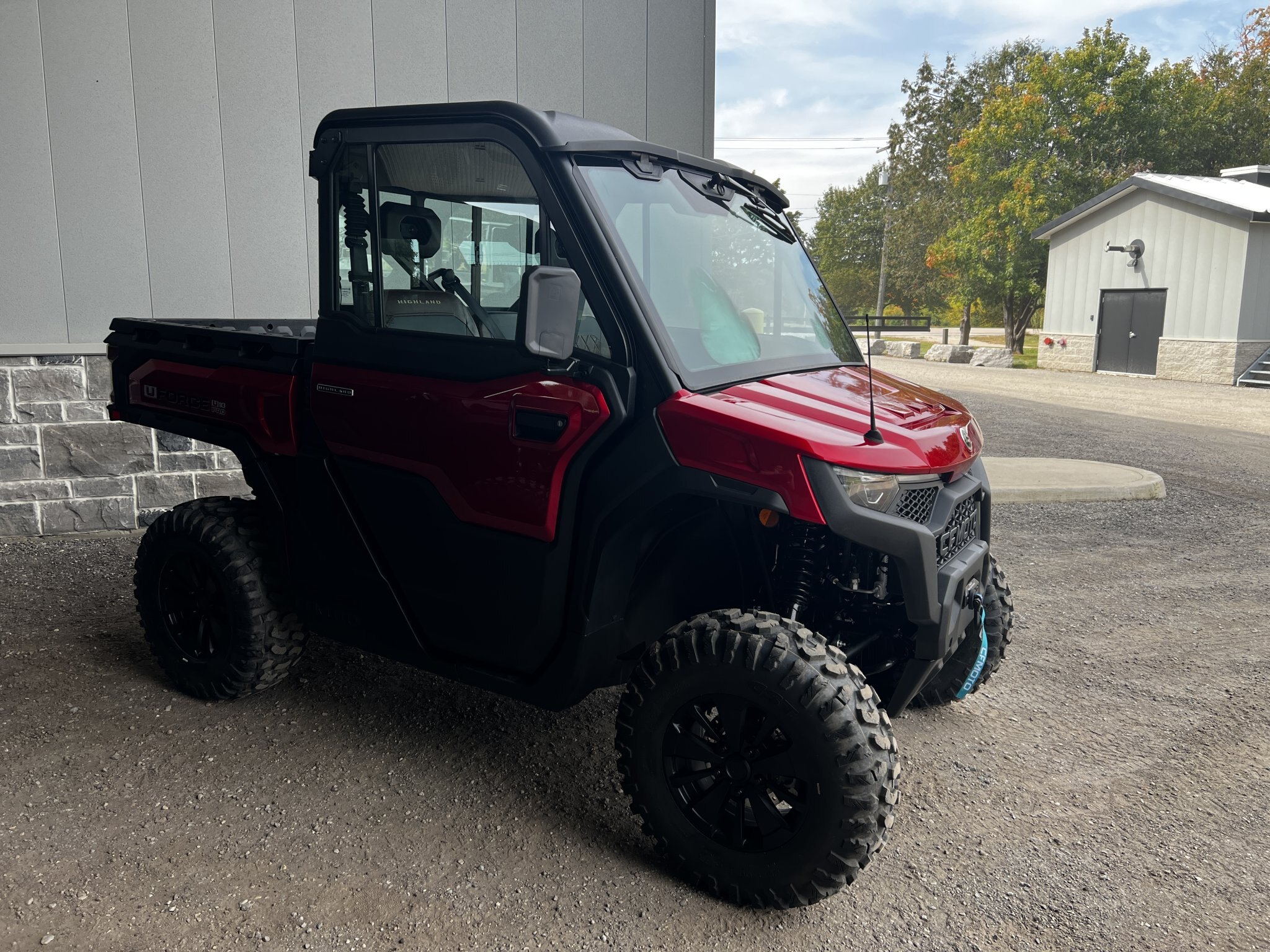 2026 CFMOTO UFORCE U10 PRO HIGHLAND BORDEAUX RED DEMO