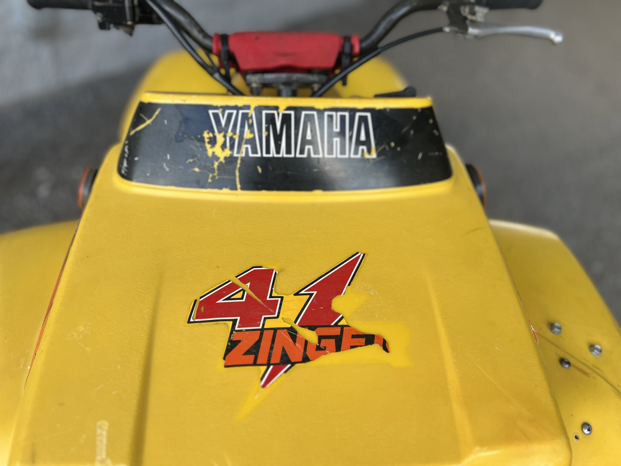 1986 YAMAHA 4 ZINGER