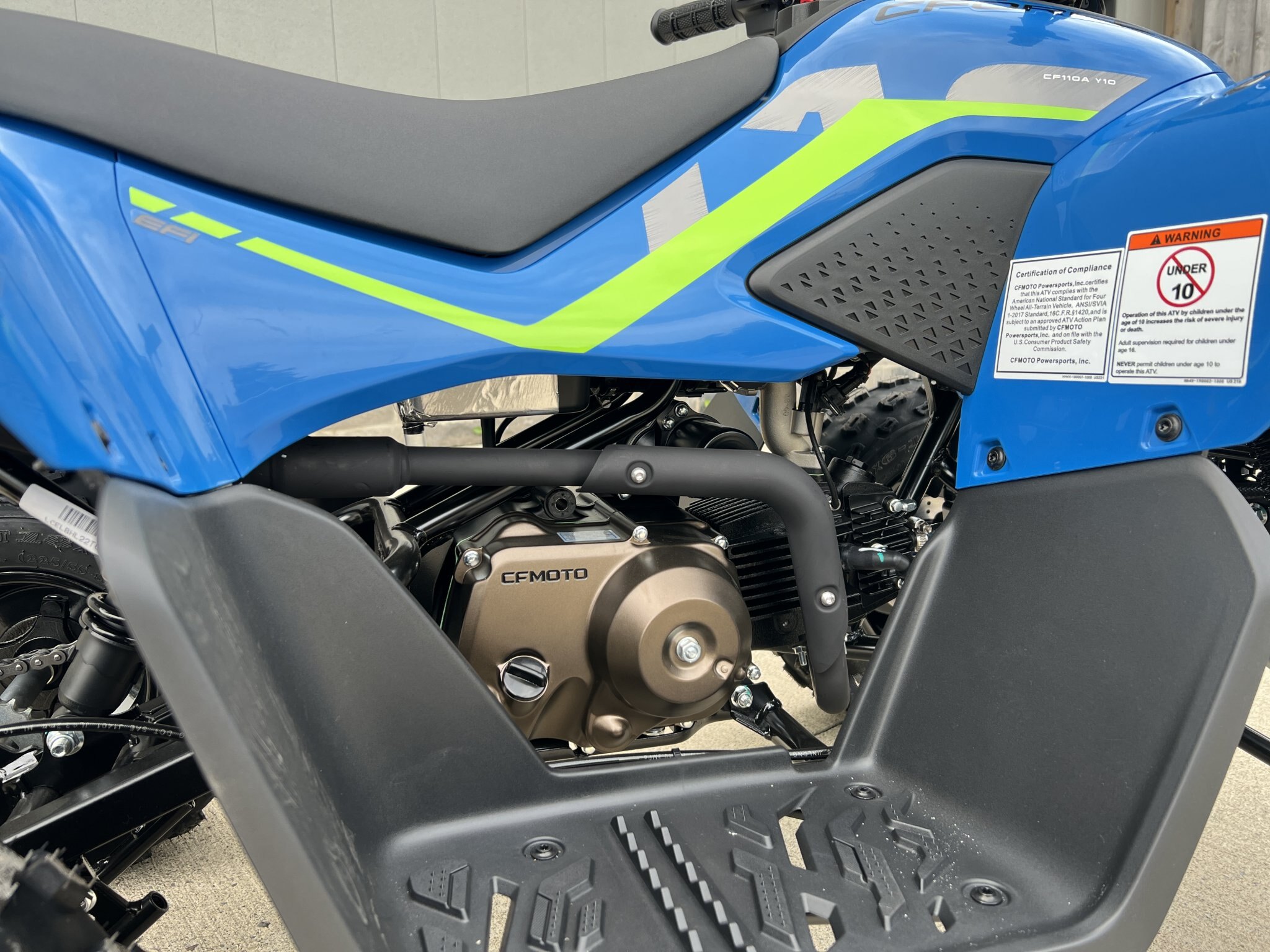 2026 CFMOTO CFORCE 110 CLASSIC BAJA BLUE