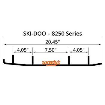 LAME AU CARBURE WOODY'S DOOLY (DS4 8250)