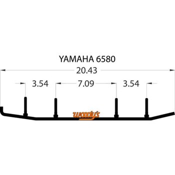 LAME AU CARBURE WOODY'S ACE (AA6 9975)