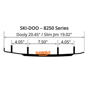 LAME AU CARBURE WOODY'S DOOLY (DA8 9750)