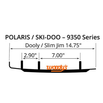 LAME AU CARBURE WOODY'S DOOLY (DA6 9975)