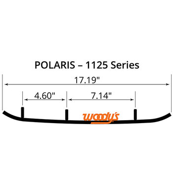 WOODY'S FLAT TOP EXTENDER TRAIL III 4 LIGNE CARBURE (EPI3 1225)