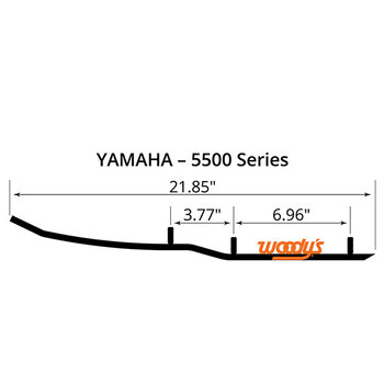 WOODY'S FLAT TOP EXTENDER TRAIL III 4 LIGNE CARBURE (EYV3 6580)