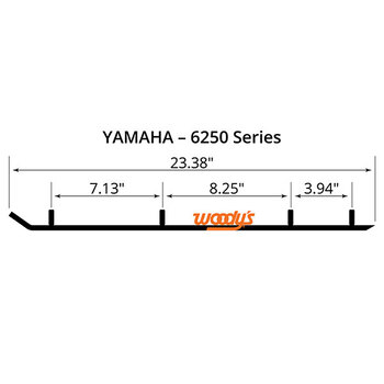 WOODY'S FLAT TOP EXTENDER TRAIL III 4 LIGNE CARBURE (ESD3 6175)