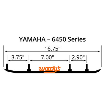 WOODY'S FLAT TOP EXTENDER TRAIL III 4 LIGNE CARBURE (EYV3 5500)