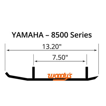 WOODY'S FLAT TOP EXTENDER TRAIL III 4 LIGNE CARBURE (EYV3 6350)