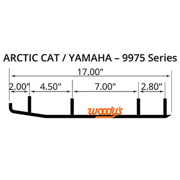 LAME AU CARBURE WOODY'S ACE (AA6 9975)