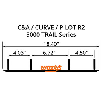 VIS DE PNEU EN CARBURE TWIST ATTACK DE WOODY'S 20MM 20mm 0