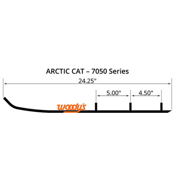 WOODY'S FLAT TOP TRAIL BLAZER 6 CARBIDE TRAIL RUNNER (TSD4 8250)