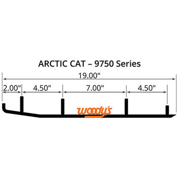 WOODY'S FLAT TOP TRAIL BLAZER 6 CARBURE TRAIL RUNNER (TPI4 1300)