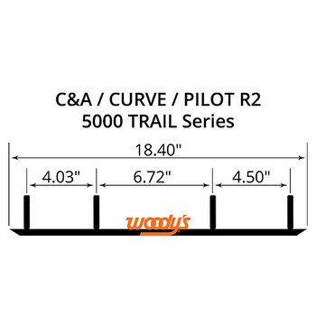 WOODY'S FLAT TOP TRAIL BLAZER 6 CARBIDE TRAIL RUNNER (TAT4 9850)