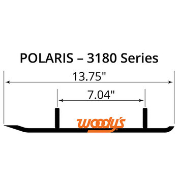 WOODY'S FLAT TOP EXECUTIVE 8 CARBIDE TRAIL RUNNER (WPI 1300)