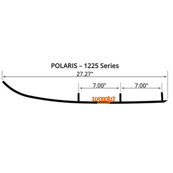 WOODY'S FLAT TOP TRAIL BLAZER 6 CARBIDE TRAIL RUNNER (TPI4 9125)