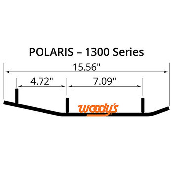 WOODY'S FLAT TOP EXECUTIVE 8 CARBIDE TRAIL RUNNER (WPI 1300)