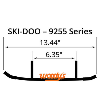 WOODY'S FLAT TOP TRAIL BLAZER 6 CARBIDE TRAIL RUNNER (TSD4 8250)