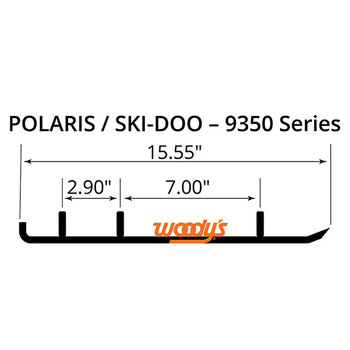 WOODY'S FLAT TOP TRAIL BLAZER 6 CARBIDE TRAIL RUNNER (TSD4 9600)