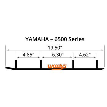 WOODY'S FLAT TOP TRAIL BLAZER 6 CARBIDE TRAIL RUNNER (TYV4 6450)