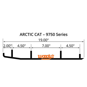 WOODY'S FLAT TOP EXECUTIVE 8 CARBIDE TRAIL RUNNER (WPI 9125)