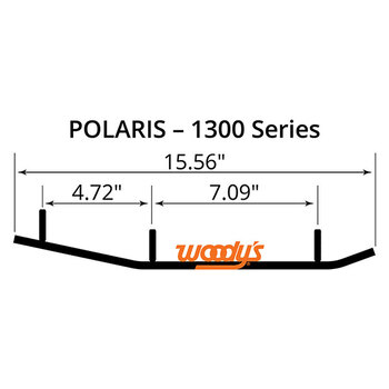 WOODY'S FLAT TOP EXECUTIVE 8 CARBIDE TRAIL RUNNER (WSD 9600)