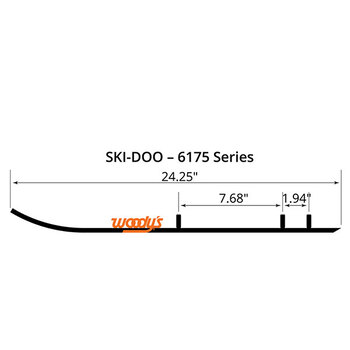 WOODY'S FLAT TOP EXECUTIVE 8 CARBIDE TRAIL RUNNER (WSD 9600)