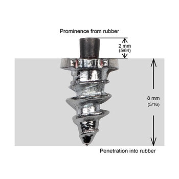 CLOUS DE PNEU ÉPAULÉS IGRIP SS 18 18mm 0