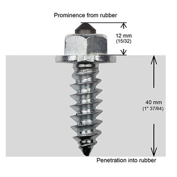 CLOUS DE PNEU ÉPAULÉS IGRIP SS 18 18mm 0