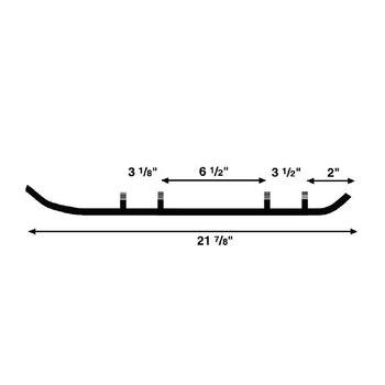 GLISSIÈRES EN CARBURE ACS SPORT (257 04S)