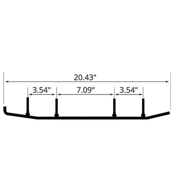 SPX DOUBLE PISTE CARBURE (PRO/DA6 9975)